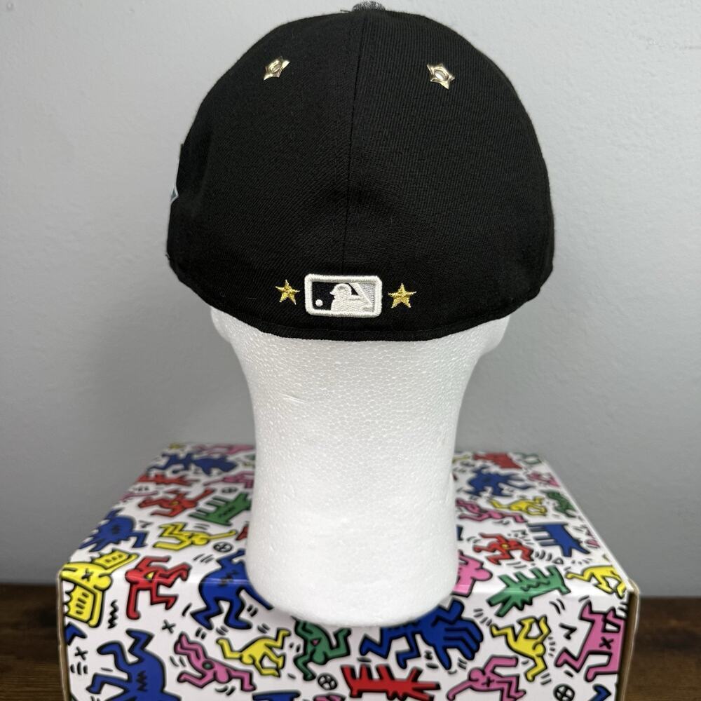 Chicago White Sox Hat Cap Men's Fitted 7 1/4 New Era 2016 ALL STAR GAME Black - Picture 4 of 8